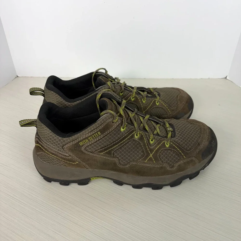 Irish Setter Afton Men's Size 11.5 D Work Safety Boot Brown Steel Toe Shoe